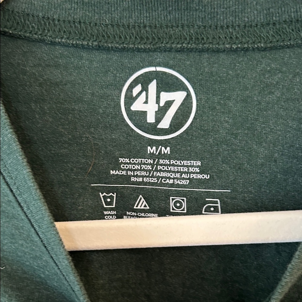 47 Baylor Green Short Sleeve Tee size medium New! - Picture 2 of 4